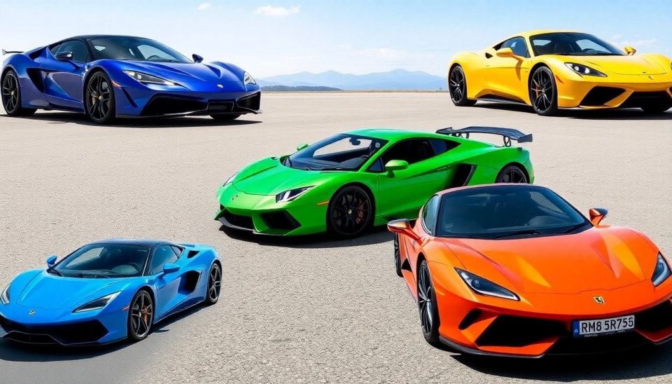 Overview of the Best Sports Cars and Supercars of 2025