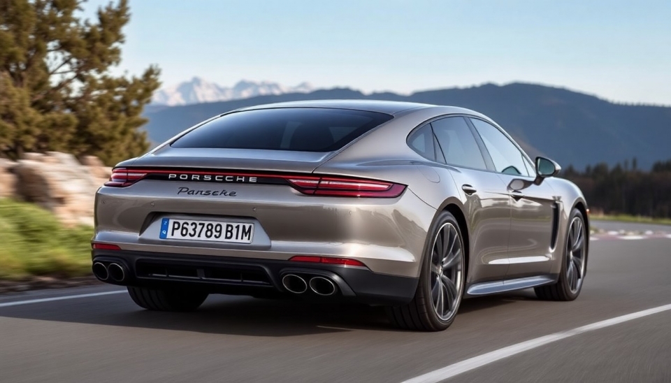 Porsche Panamera conservera des moteurs à essence dans sa nouvelle génération