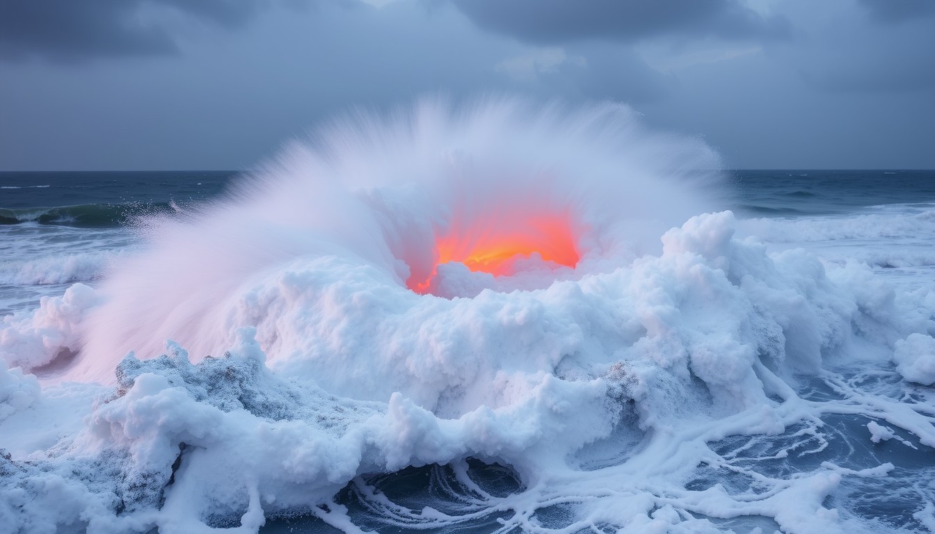 Le puissant ouragan 