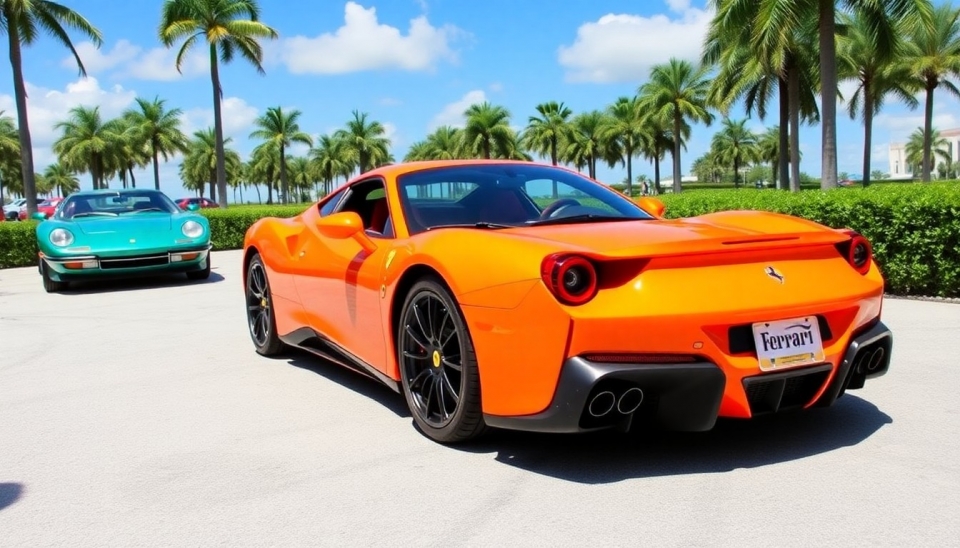 Premiere des Ferrari F80 beim Palm Beach Cavallino Classic