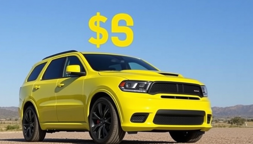 Price Drop on the Powerful 2025 Dodge Durango Hellcat