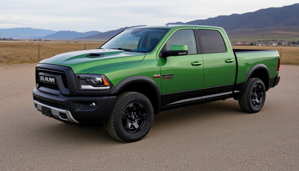 Ram Fans Can Expect New Mid-Size Pickup Models