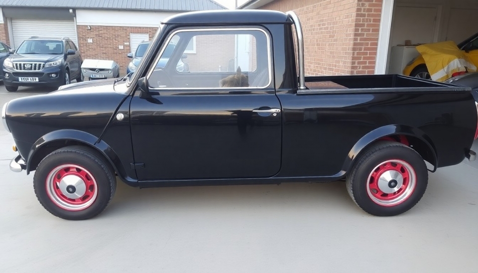 Rara mini pickup con potente Ford V8 en venta