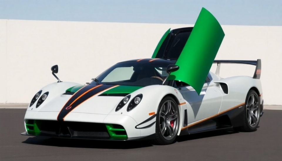 Opportunité rare : Pagani Zonda Tricolore à vendre