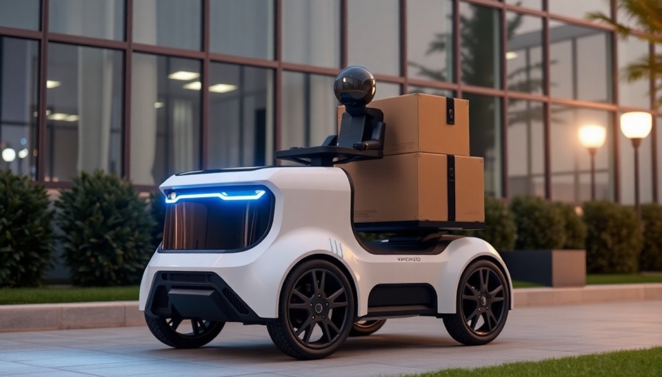 Révolution dans la livraison : un nouveau robot peut transporter jusqu'à 2200 livres de vos affaires