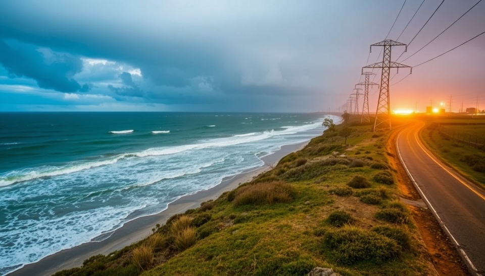 Starke Winde im Süden Australiens Lassen Tausende Ohne Strom