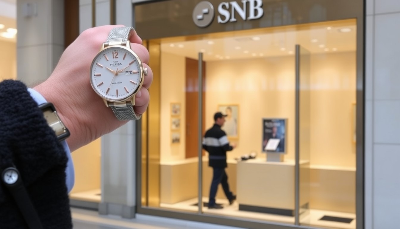 I produttori svizzeri di orologi chiedono alla SNB di agire sul franco in seguito al calo delle esportazioni