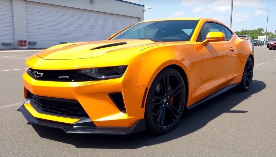 La fine di un'era per la Chevrolet Camaro: solo 1.000 unità disponibili