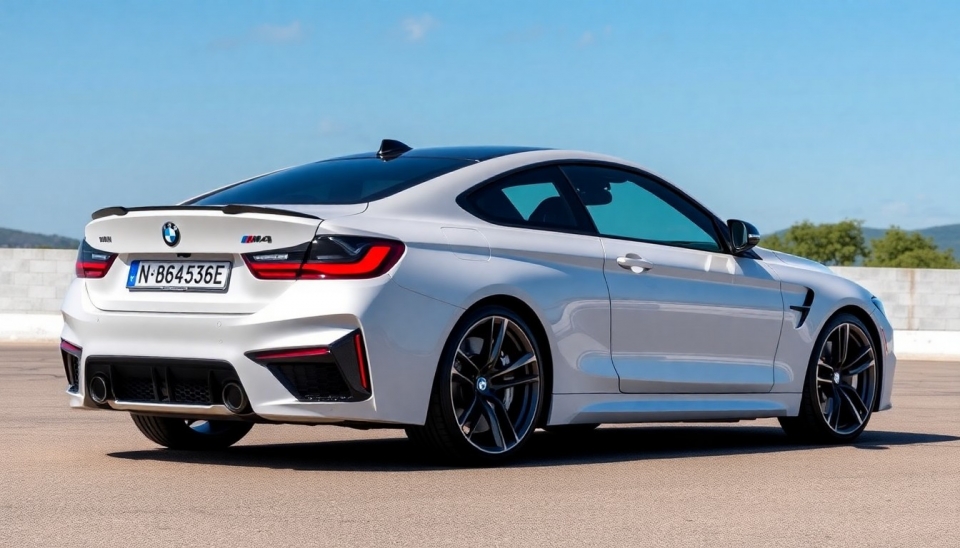 The Future of BMW M4: Fully Electric Model