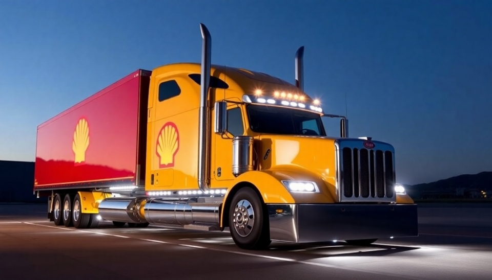 Die Zukunft des Transports: Shell startet experimentellen Lastwagen