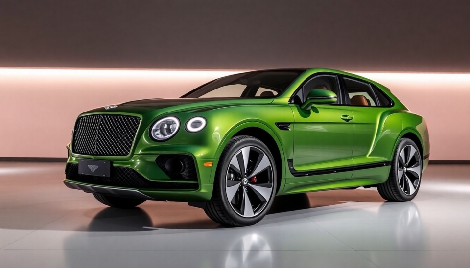 The Long-Awaited Moment: Bentley Announces Launch of First Electric Vehicle by 2026