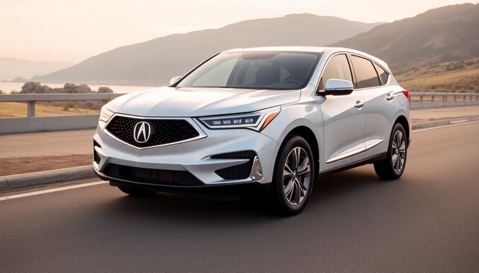 The New 2025 Acura ADX Crossover: Price, Features, and Expectations