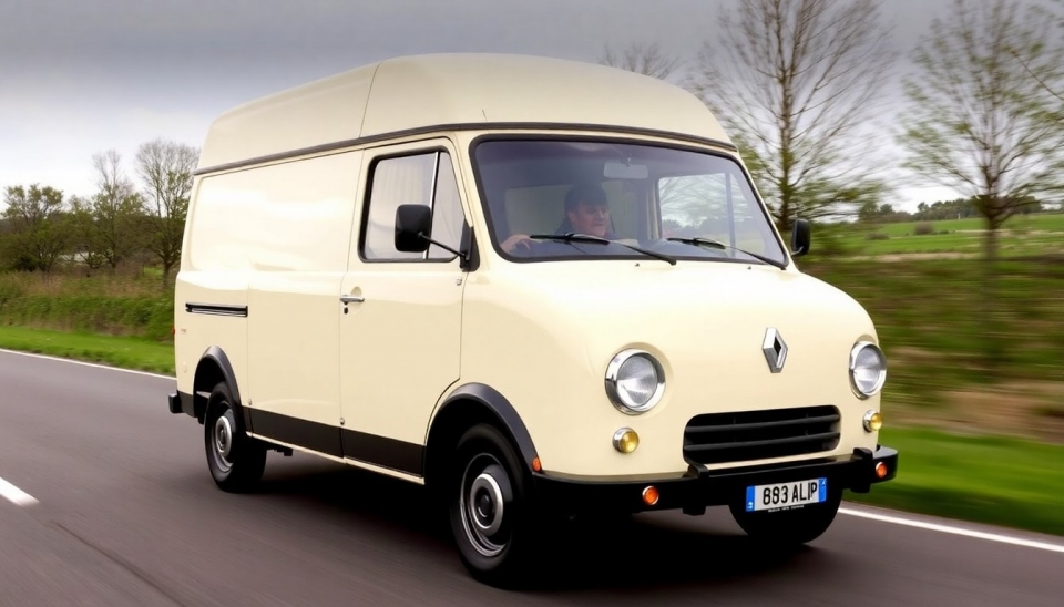 Le Retour de Renault Estafette : Un Furgon Légendaire Fait Son Retour sur les Routes