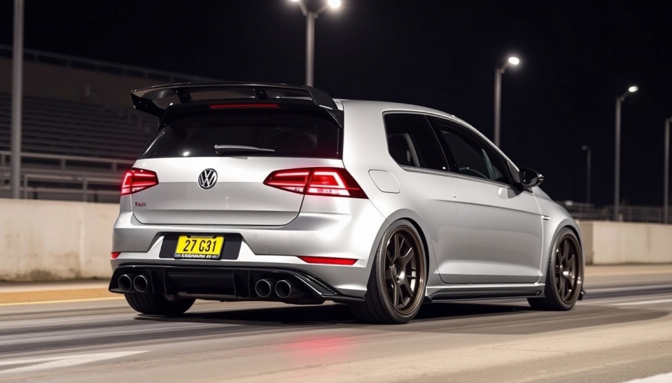 El VW Golf de 900 hp Completa el Cuarto de Milla en 10 Segundos