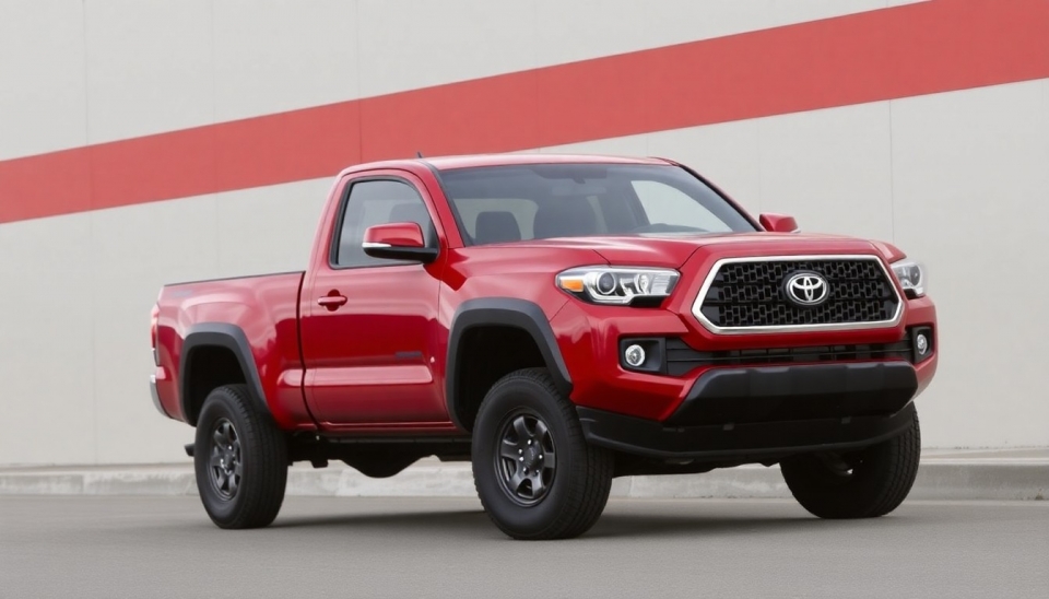 Toyota Annonce le Rappel de Camionnettes Tacoma en Raison d'une Fuite de Liquide de Frein