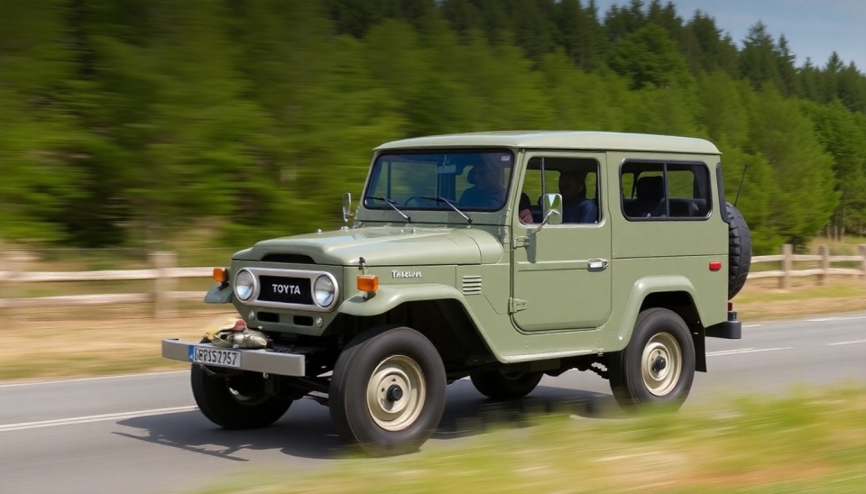 Toyota Land Cruiser J70 Tendrá Caja de Cambio Manual