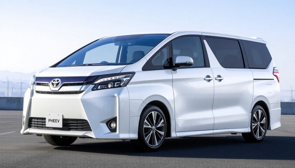 Toyota Unveils Japan's First PHEV Minivan