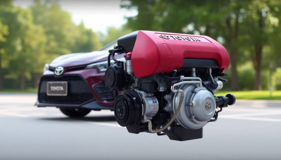 Toyota apresenta novo motor turbo de quatro cilindros