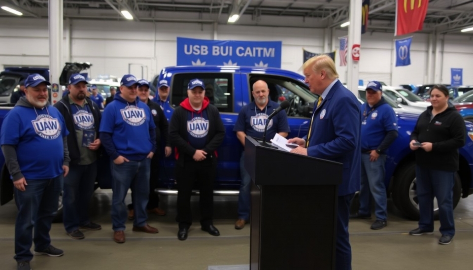 El líder de UAW elogia los esfuerzos de Trump por los aranceles a Canadá y México para proteger los empleos en EE. UU.