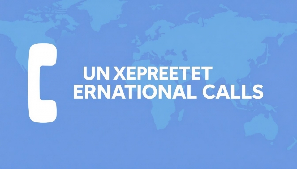予期しない国際電話：知っておくべきこと
