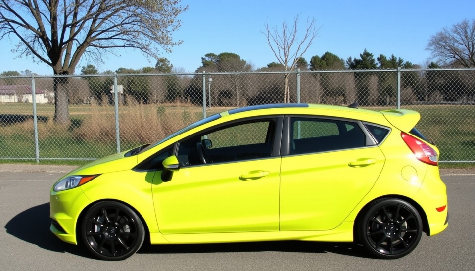 Ford Fiesta ST 2017 único atrae atención en la subasta con ofertas que superan los $35,000