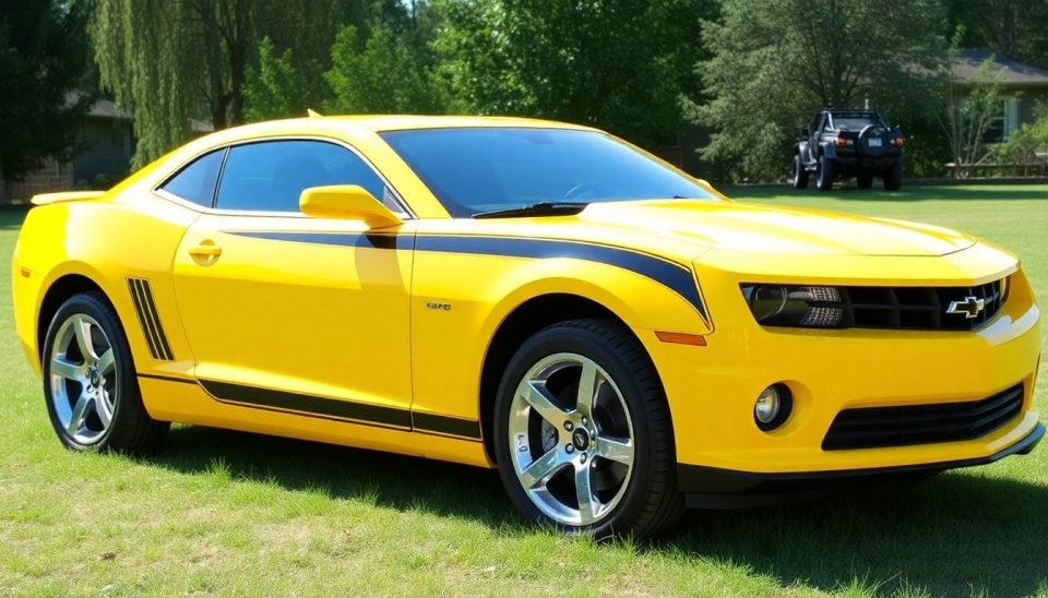 Chevrolet Camaro Unique: Une Voiture Exceptionnelle à Vendre aux Enchères