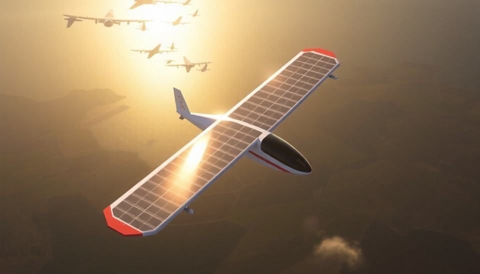 Einzigartiges solarbetriebenes Flugzeug erreicht autonomen Flug von 22 Stunden