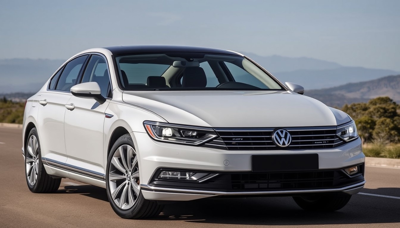 Volkswagen Passat Führt Neuer Bildschirm für den Beifahrer Ein