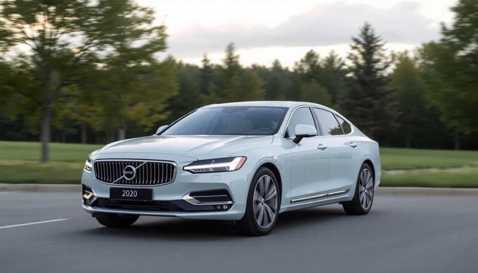 Volvo Unveils New ES90, Its First Fully Electric Model with Autonomous Capabilities